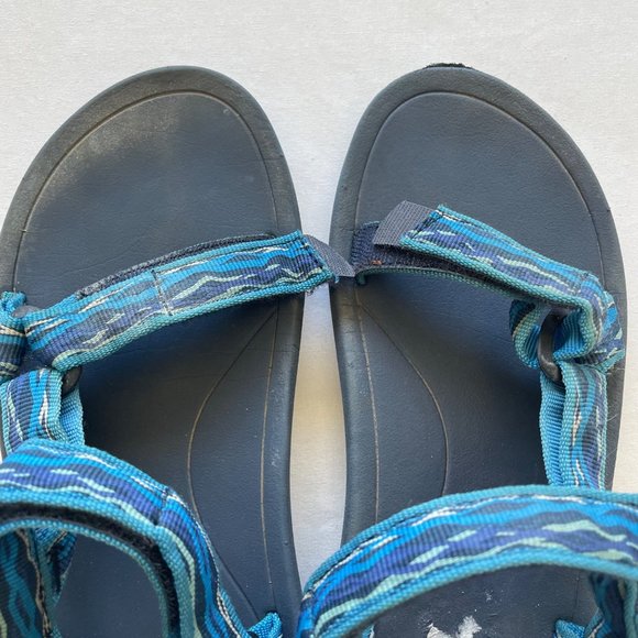Teva Blue Sandals Youth Size 3 - Picture 7 of 10